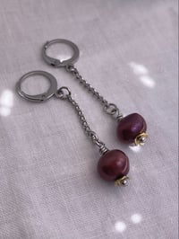 Image 4 of Fruity Earrings - Freshwater Pearl