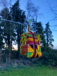 Image 2 of African Print Beauty Bags