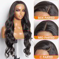 Image 3 of 13x6 Body Wave Transparent Lace Front Wig