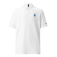Image 1 of Birdflip® white golf shirt