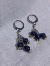 Image 1 of Fruity Earrings - Lapis Lazuli