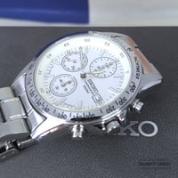 Image 1 of 2015 Seiko White Dial Quartz Racing Chronograph Wristwatch (7T92-0DW0)