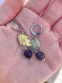 Image 2 of Fruity Earrings - Amethyst