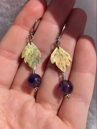 Image 3 of Fruity Earrings - Amethyst