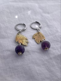 Image 1 of Fruity Earrings - Amethyst