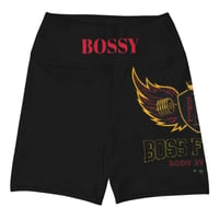 Image 2 of Black History BOSSY Yoga Shorts