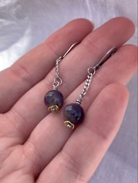 Image 1 of Fruity Earrings - Amethyst II