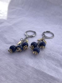 Image 2 of Fruity Earrings - Lapis Lazuli II