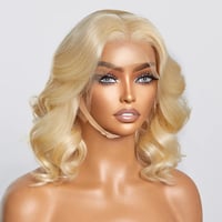 Image 1 of 13x4 Bob 613 Body Wave lace wig