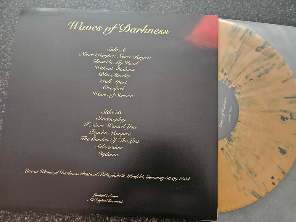 Image of IKON WAVES OF DARKNESS MAIL ORDER ONLY LIVE LP