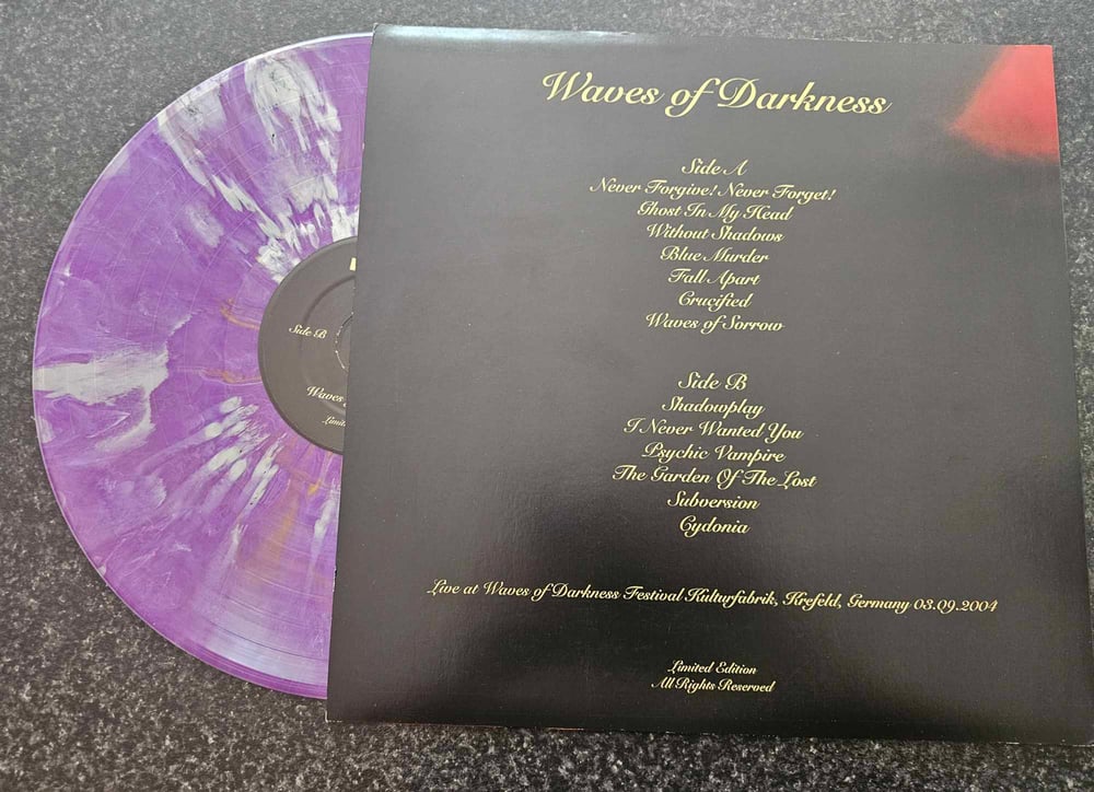 Image of IKON WAVES OF DARKNESS MAIL ORDER ONLY LIVE LP