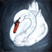 Image 1 of swan - print
