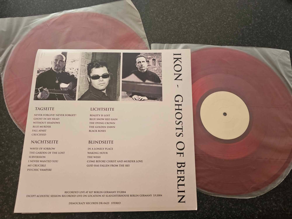 Image of IKON GHOSTS OF BERLIN MAIL ORDER ONLY 2LP LAST COPIES
