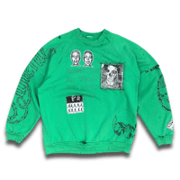 Image 1 of LITTLE SPIRIT RAGLAN SWEATSHIRT