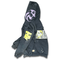 Image 3 of INNER CIRCLE ZIP HOODIE