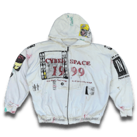 Image 1 of BRAIN HACKERS ZIP HOODIE