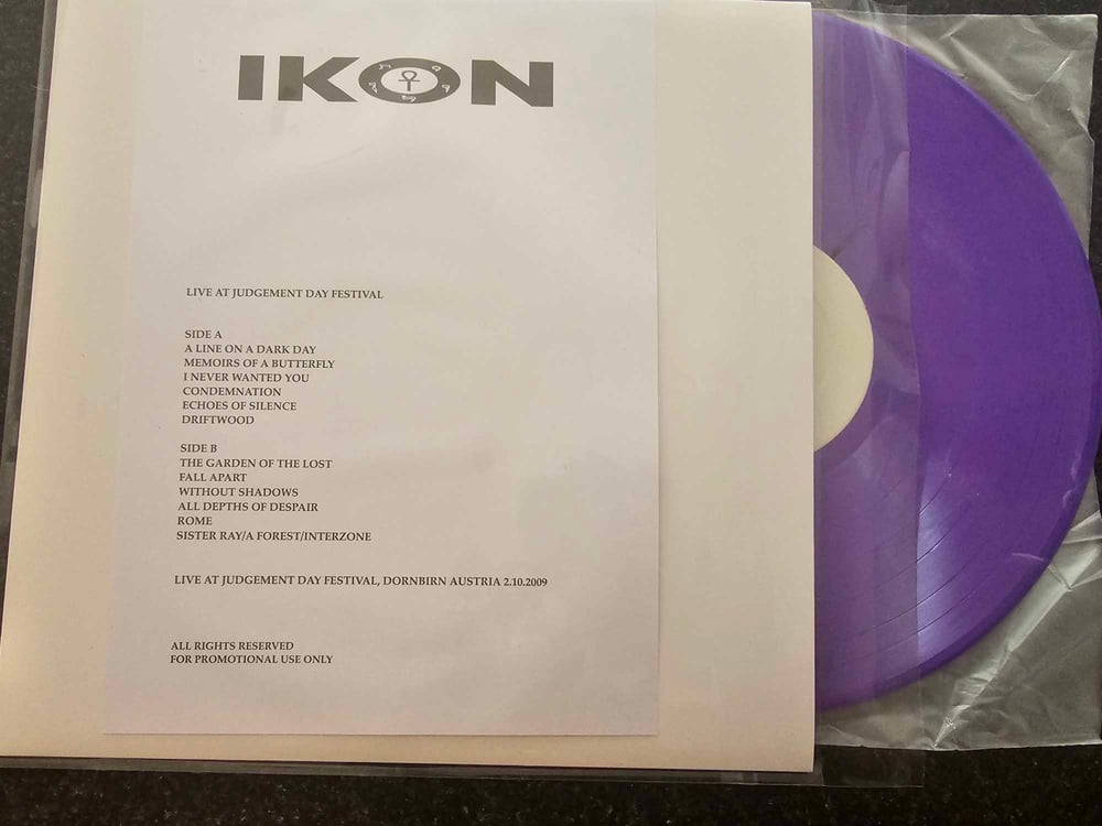 Image of IKON JUDGEMENT DAY LIVE LP 2009