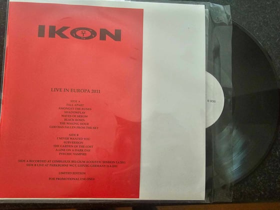 Image of IKON EUROPA  2011 FAN CLUB LP