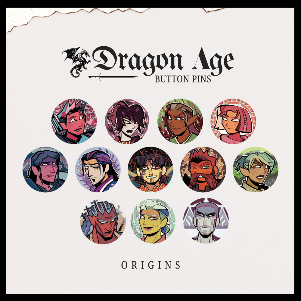 [TROFFEL] Dragon Age Pins