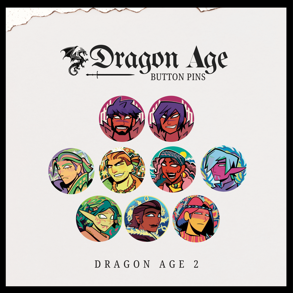 [TROFFEL] Dragon Age Pins