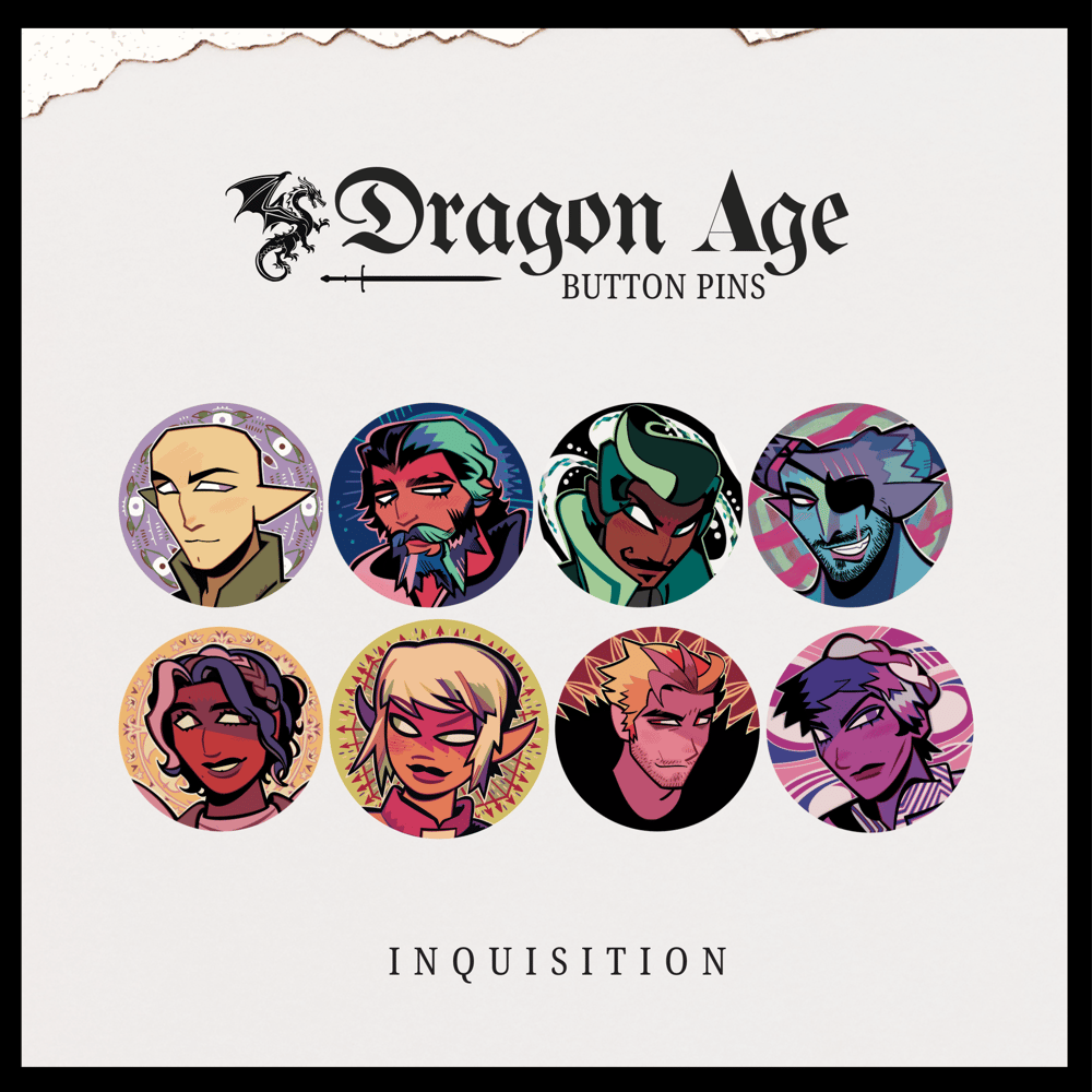 [TROFFEL] Dragon Age Pins