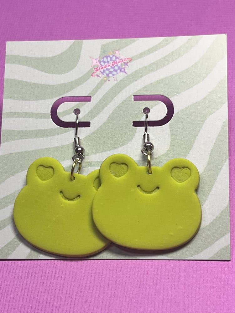Image of Froggy Earrings
