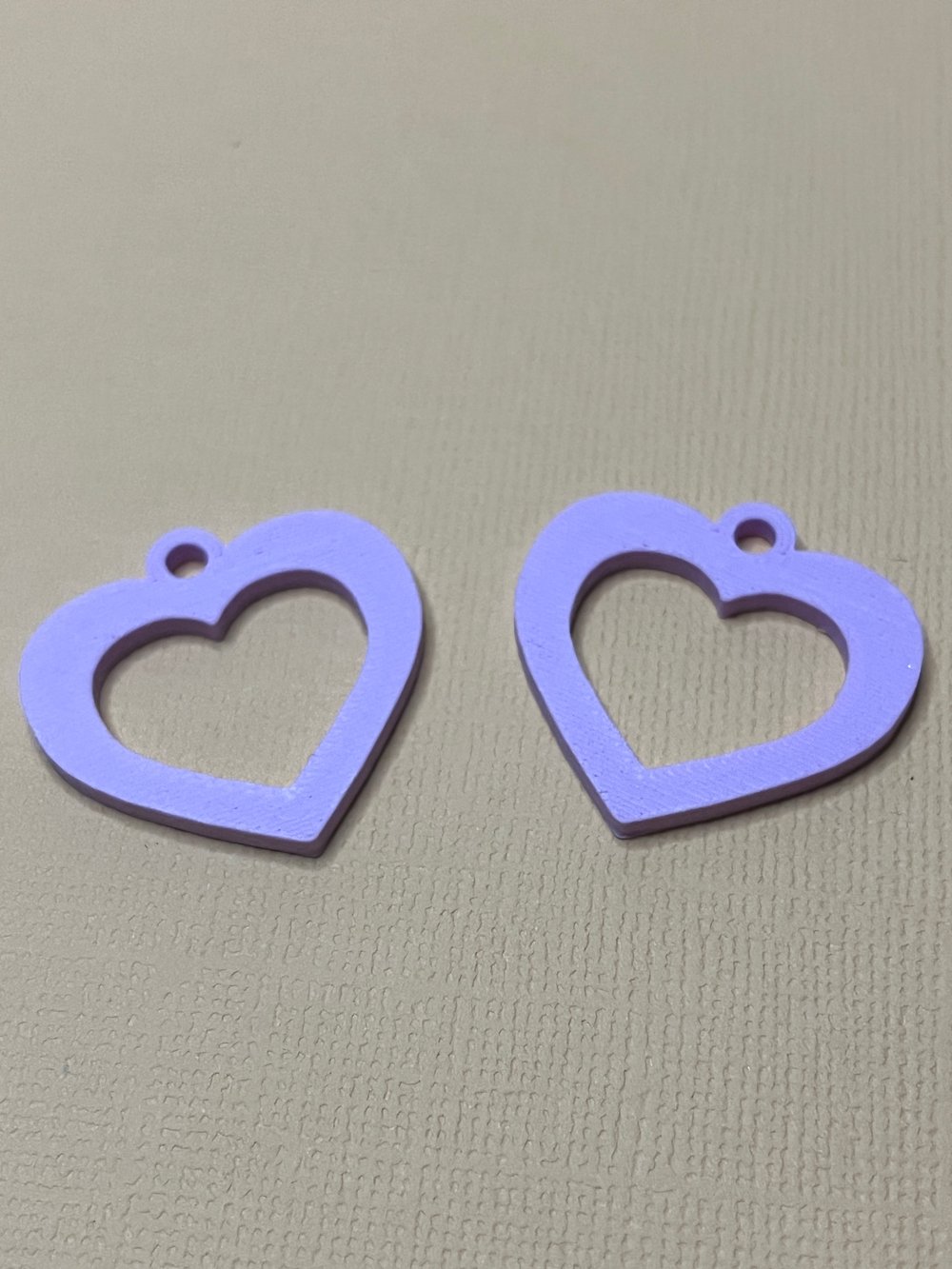 Image of 3D Printed Hearts