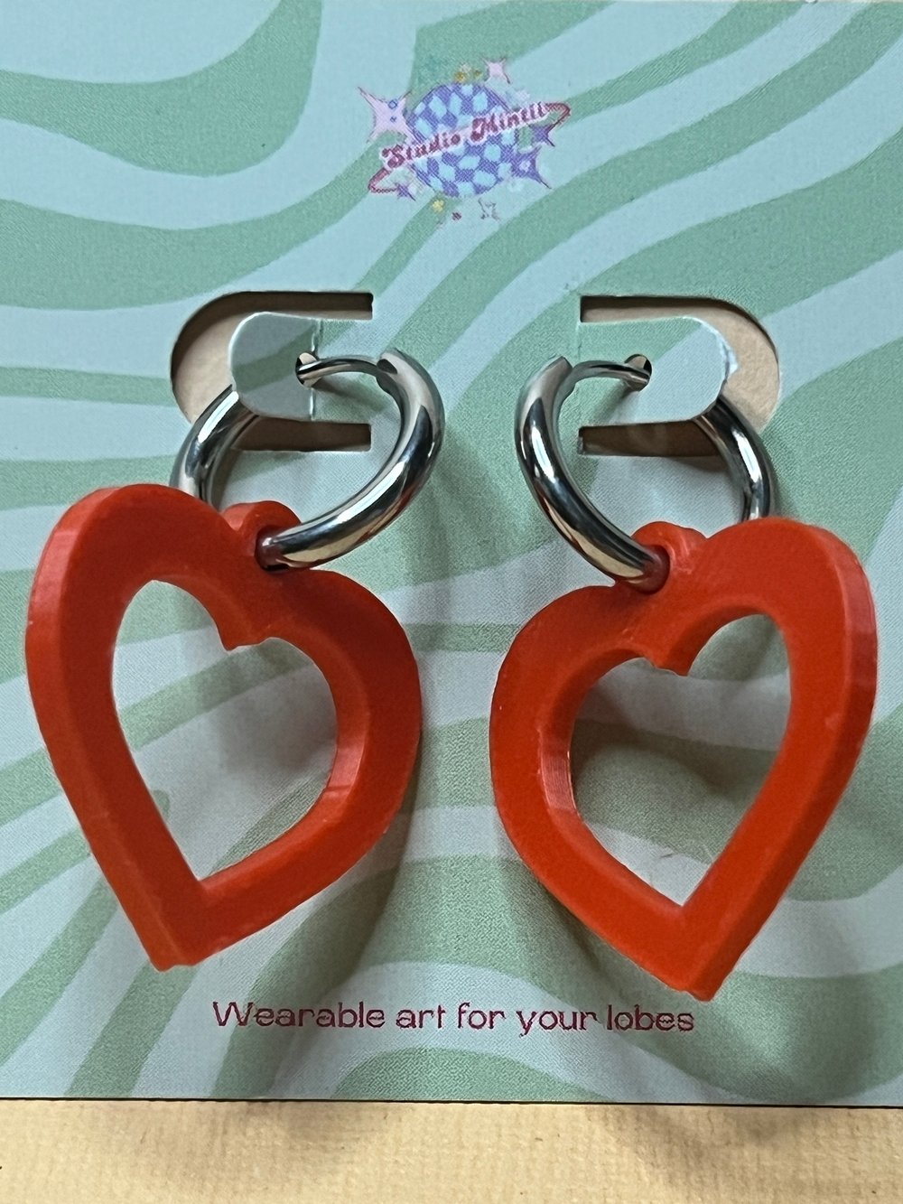 Image of 3D Printed Hearts