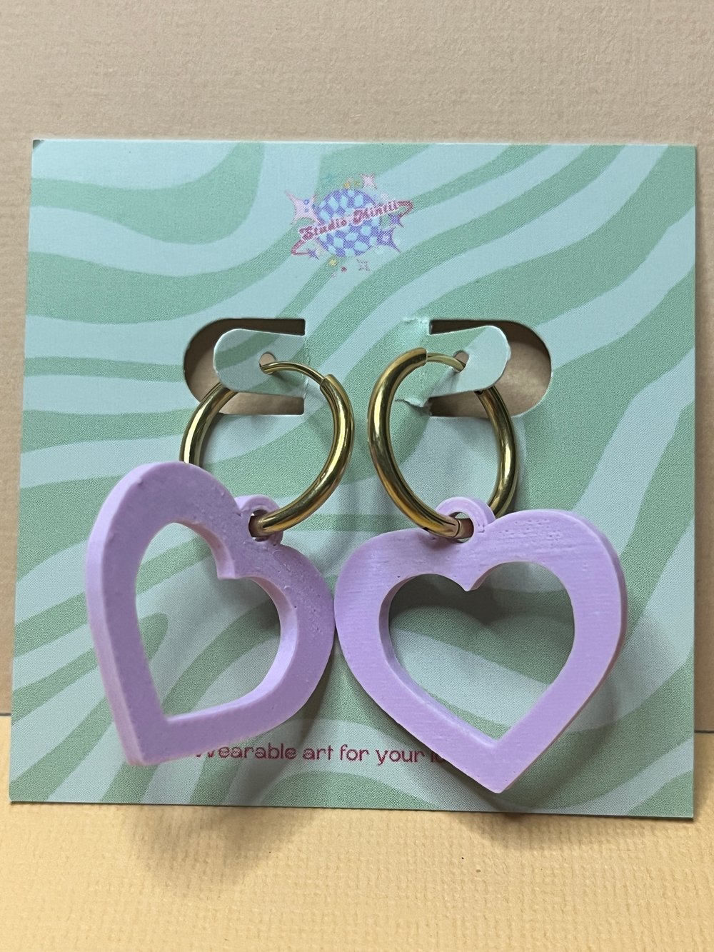 Image of 3D Printed Hearts