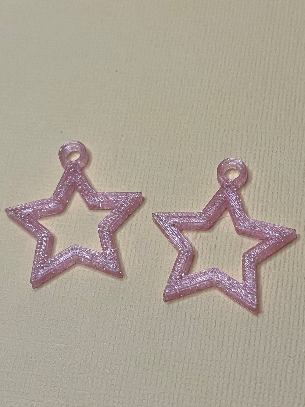 Image of 3D Printed Star Earrings