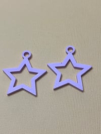 Image 3 of 3D Printed Star Earrings