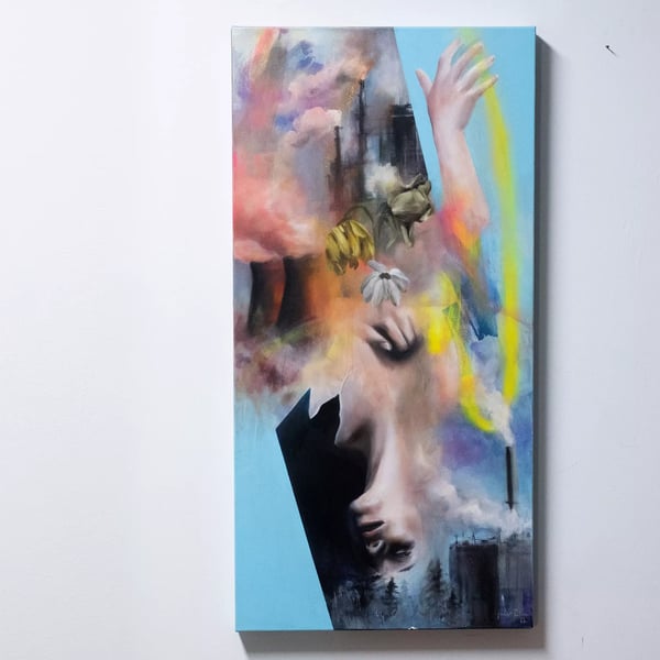 Image of Eve of destruction | Original Painting | 2022
