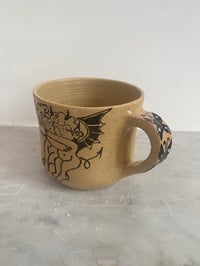 Image 2 of Cup (Angel/devil + love letter) 
