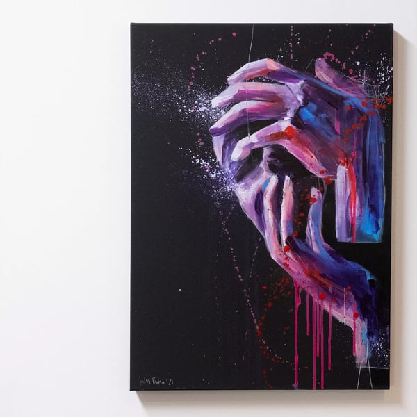 Image of Self vs. Self | Original Painting | 2021