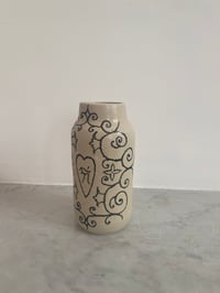 Image 2 of Small vase (heart ॐ) 