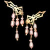 AZTECAH Earring Grande - Pearl Rain Rose Pink