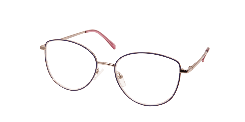 Image of Visa Reading Glasses (#12304) Gold/Purple