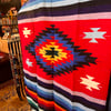 AUTHENTIC MEXICAN BLANKET - RED