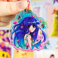 Image 2 of Higurashi Colourful Gradient Acrylic Keychains