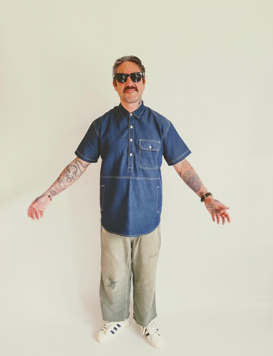 Image of "BUCKS" Shortsleeve Overshirt 
