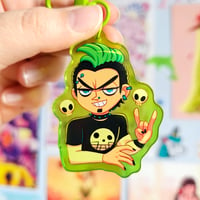 Image 5 of Total Drama Colourful Gradient Acrylic Keychains