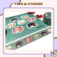 Image 4 of Spy x Family Stickers, Washi Tapes & Charms