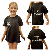 "GYMNAST" or "TUMBLER" - Phoenix Tumbling & Gymnastics T Shirt