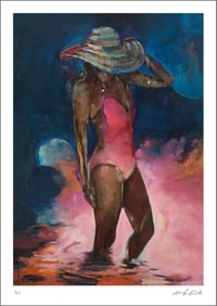 Image 2 of Artprint / Giclée / Kunsttryk / "Et øjeblik X"