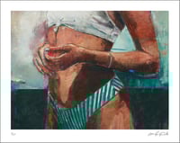 Image 2 of Artprint / Giclée / Kunsttryk / "Et øjeblik XII"