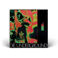 Image 2 of OVER-GAIN OPTIMAL DEATH 'Die Underground' Molten Red LP