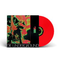 Image 1 of OVER-GAIN OPTIMAL DEATH 'Die Underground' Molten Red LP