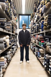 Image 1 of ÉFÉMÈRE Ocean sand Tailored Wool Shirt 