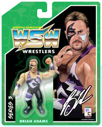 Image 4 of **IN STOCK** BRIAN ADAMS WRESTLE-SOMETHING WRESTLERS SERIES 3 (PURPLE)
