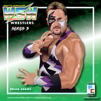 Image 8 of **IN STOCK** BRIAN ADAMS WRESTLE-SOMETHING WRESTLERS SERIES 3 (PURPLE)